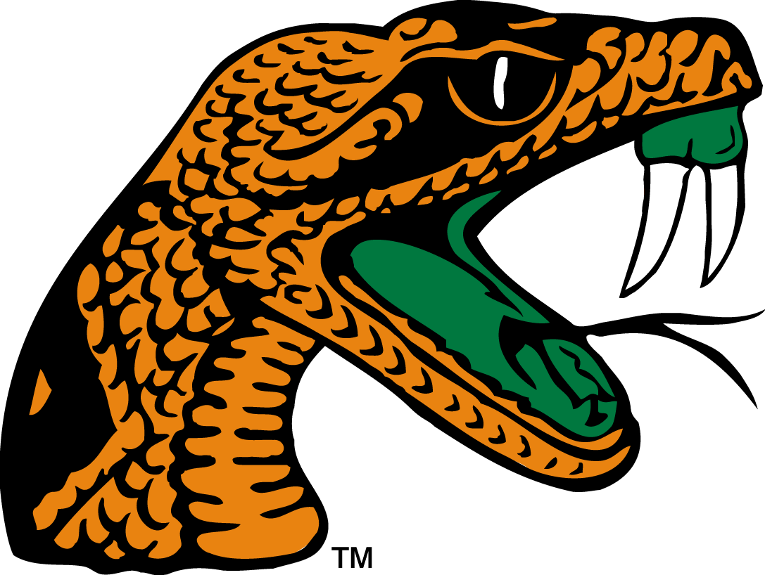 Florida A&M Rattlers 2006-2012 Secondary Logo vinyl decal